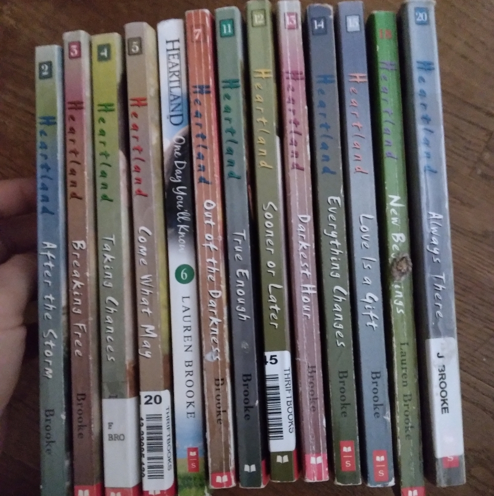 Heartland books by Lauren Brooke